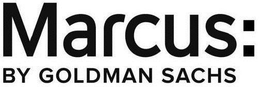 MARCUS: BY GOLDMAN SACHS trademark