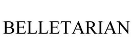 BELLETARIAN trademark