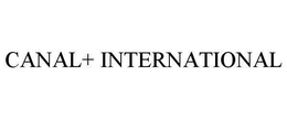 CANAL+ INTERNATIONAL trademark
