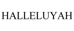 HALLELUYAH trademark