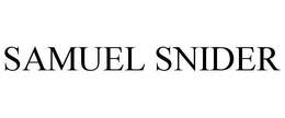 SAMUEL SNIDER trademark