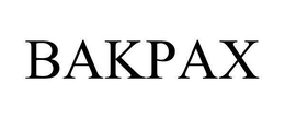 BAKPAX trademark