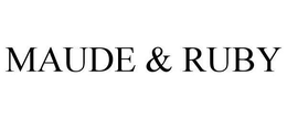 MAUDE & RUBY trademark