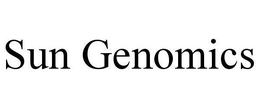 SUN GENOMICS trademark