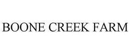 BOONE CREEK FARM trademark