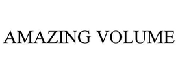 AMAZING VOLUME trademark