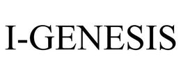 I-GENESIS trademark
