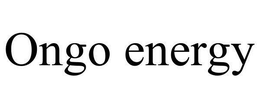 ONGO ENERGY trademark