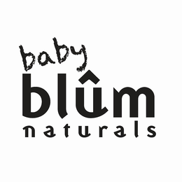 BABY BLUM NATURALS trademark