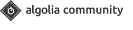 ALGOLIA COMMUNITY trademark