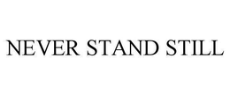 NEVER STAND STILL trademark