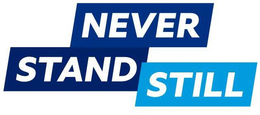 NEVER STAND STILL trademark