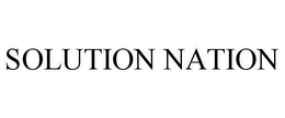 SOLUTION NATION trademark
