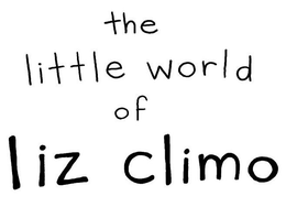 THE LITTLE WORLD OF LIZ CLIMO trademark