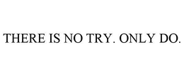 THERE IS NO TRY. ONLY DO. trademark