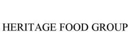 HERITAGE FOOD GROUP trademark