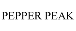 PEPPER PEAK trademark