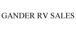 GANDER RV SALES trademark