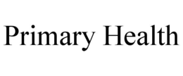 PRIMARY HEALTH trademark
