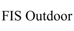FIS OUTDOOR trademark