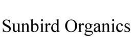 SUNBIRD ORGANICS trademark