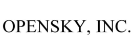 OPENSKY, INC. trademark