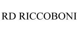RD RICCOBONI trademark