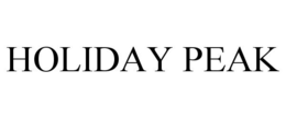 HOLIDAY PEAK trademark