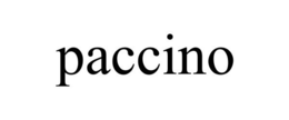 PACCINO trademark