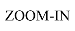 ZOOM-IN trademark