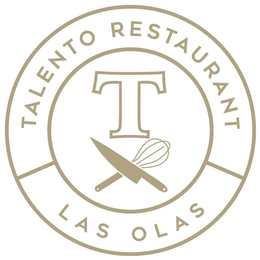 T TALENTO RESTAURANT LAS OLAS trademark