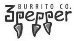3PEPPER BURRITO CO. trademark
