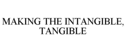 MAKING THE INTANGIBLE, TANGIBLE trademark