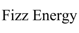 FIZZ ENERGY trademark