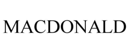 MACDONALD trademark