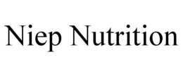 NIEP NUTRITION trademark