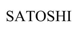 SATOSHI trademark