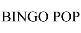 BINGO POP trademark