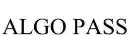 ALGO PASS trademark