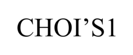 CHOI'S1 trademark