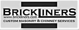 BRICKLINERS WWW.BRICKLINERS.COM CUSTOM MASONRY & CHIMNEY SERVICES trademark