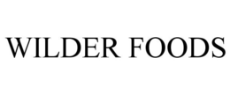 WILDER FOODS trademark