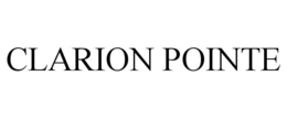 CLARION POINTE trademark