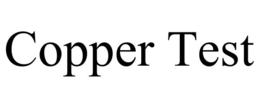 COPPER TEST trademark