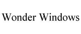 WONDER WINDOWS trademark