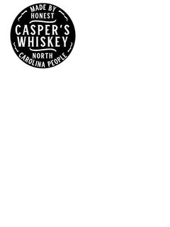 CASPER'S WHISKEY MADE BY HONEST NORTH CAROLINA PEOPLE trademark