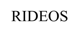 RIDEOS trademark
