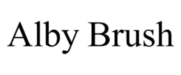 ALBY BRUSH trademark
