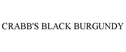CRABB'S BLACK BURGUNDY trademark