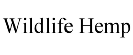 WILDLIFE HEMP trademark